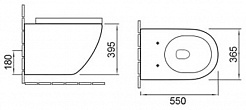 SantiLine Унитаз подвесной SL-5002 – фотография-4